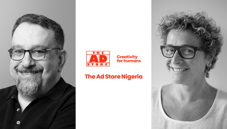 Rami El-Khalil, Ceo Ad Store Nigeria, e Natalia Borri, Presidente e Chief Creative Director di Ad Store