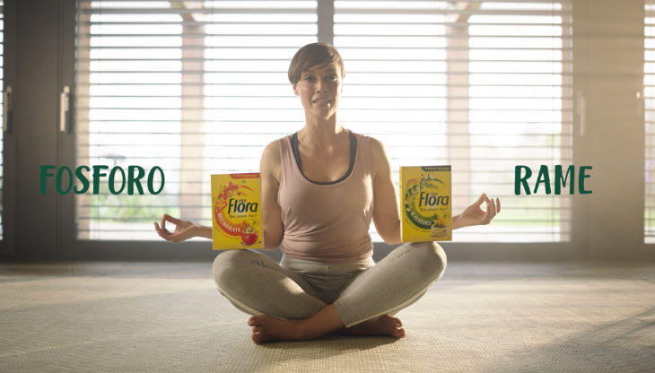 L’attrice Roberta Giarrusso protagonista del nuovo spot Riso Flora