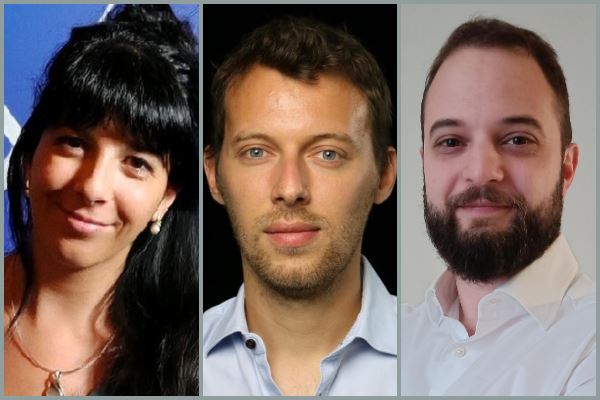 Da sinistra, Stefania Telesca, Federico Salina e Leone Fossati