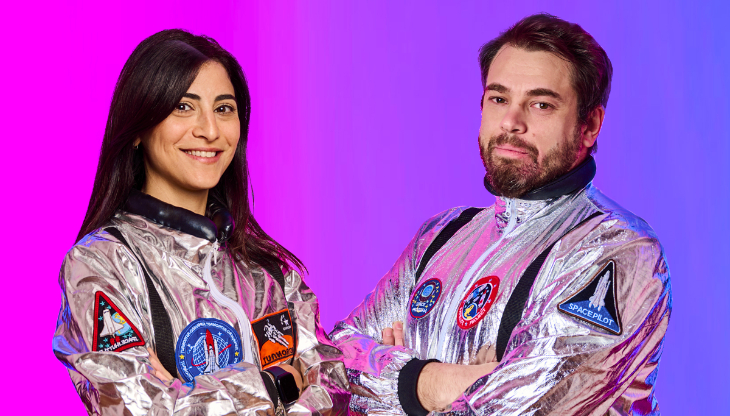 Nadine Kaough e Matteo Sciascia