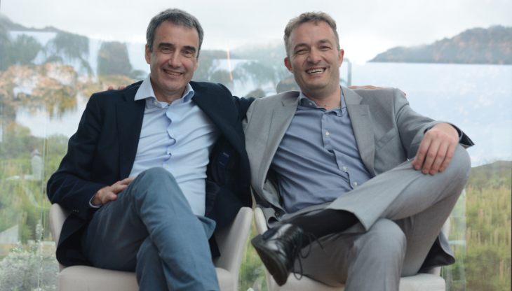 Da sinistra: Romolo De Camillis e Luca De Nard