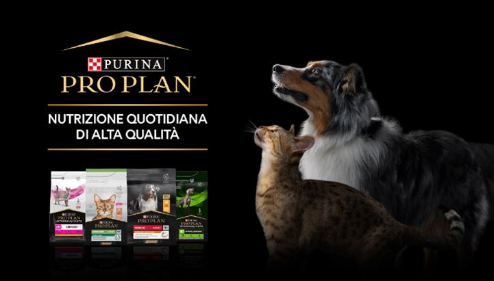 Un'immagine della nuova pubblicità Purina Pro Pet
