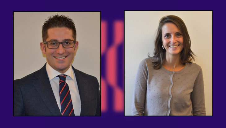 Carlo Grillo, Managing Director Kinetic Italia, e Rossana Rugginenti, OOH Intelligence Manager di GroupM Italy