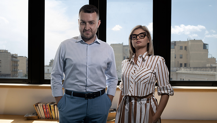 Francesco Buongiorno e Federica Spagnulo, co-founder di Algòmera 