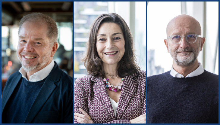 Da sinistra, Paolo d’Ammassa, Zornitza Kratchmarova e Fausto Caprini