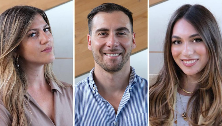 Claudia Tropea, Valerio De Benedetti, Managing Director di IDA, e Alessandra Scialpi