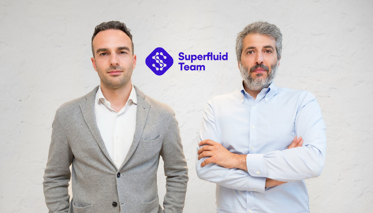 I due founder di Superfluid Team: da sinistra, Ivan Cogliati e Marco Ciccone