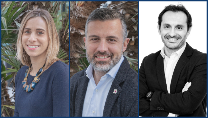 Elisa Fugazzola, Matteo Bilancioni e Diego Pasqualini