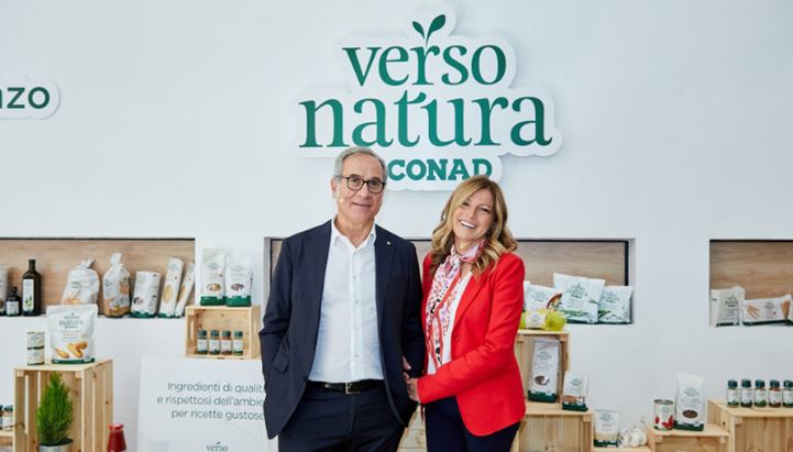 Giuseppe Zuliani e Alessandra Corsi di Conad