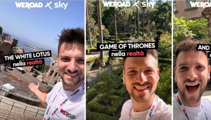 Sky in viaggio con Weroad e Wavemaker Italy per la nuova campagna di riposizionamento 