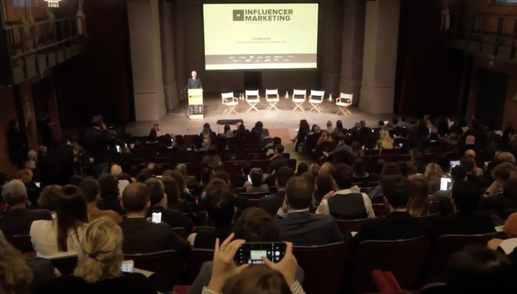 Un'immagine dell'edizione 2022 del convegno UPA "Influencer Marketing"