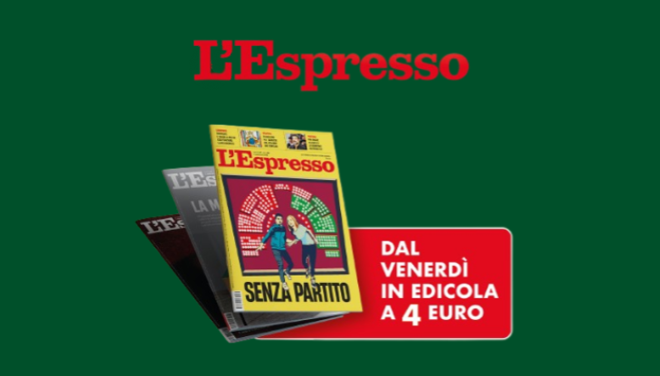 L’Espresso in edicola da solo e con un nuovo sito