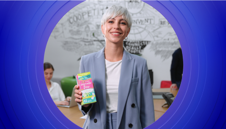 Un'immagine della nuova campagna Lines Intervallo