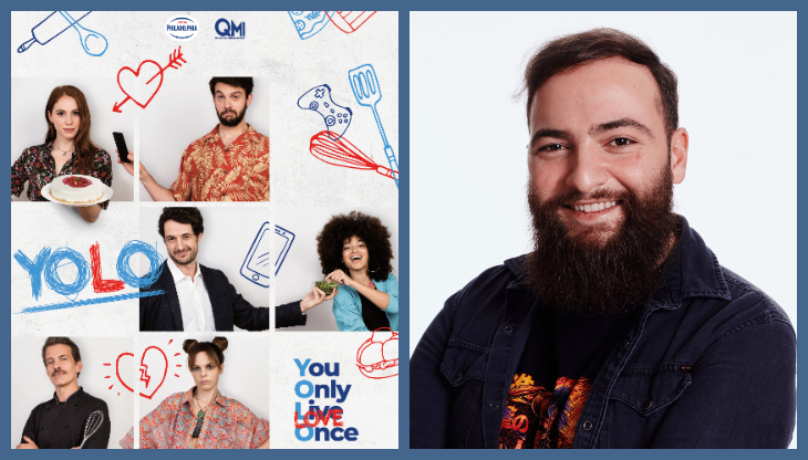 La locandina della serie e un ritratto di Ciro Ragozzino