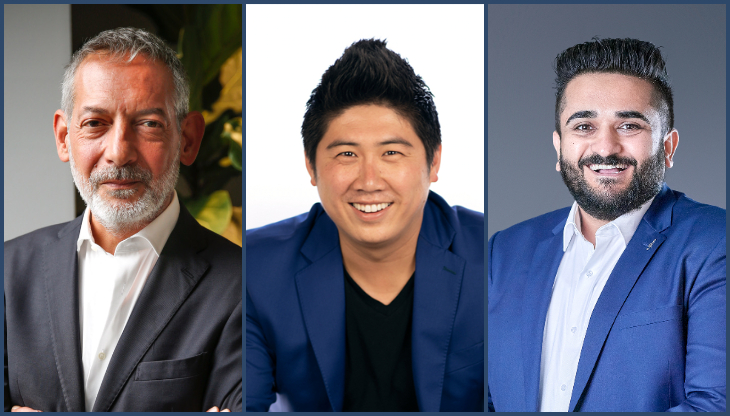 Luca Di Cesare, Tony Chen e Neel Pandya