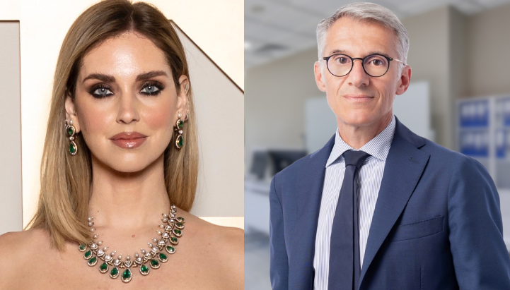 In foto, Chiara Ferragni e Auro Palomba, Ceo di Community