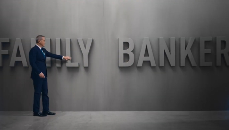 Un frame dello spot Mediolanum