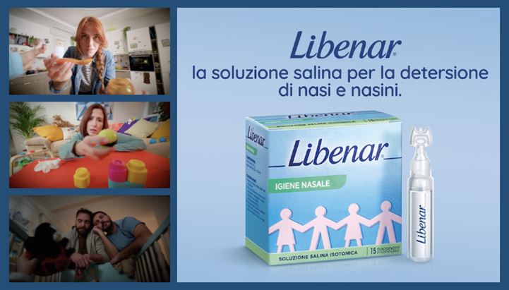 Alcune immagini dai video spot parte della nuova campagna di Libenar firmata Saatchi & Saatchi