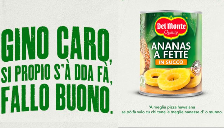 Pizza all'ananas, da Sorbillo alla campagna Del Monte