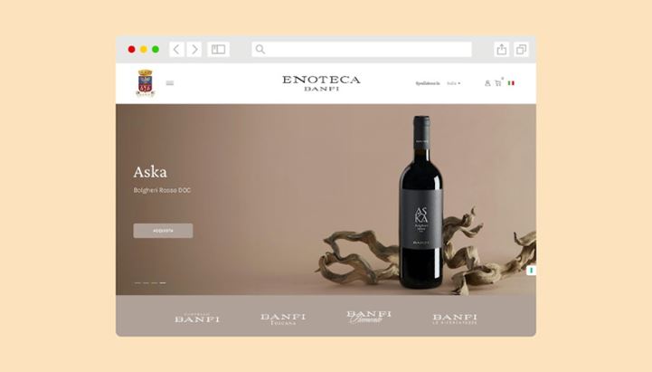 Nasce “Enoteca Banfi”, l’e-commerce della casa vinicola di Montalcino