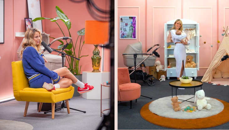 Peg Perego sponsorizza il podcast di Diletta Leotta “Mamma Dilettante 2" 