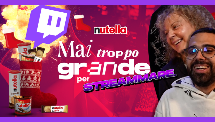 Nutella, ecco la prima campagna su Twitch firmata Ogilvy e dedicata alla befana 