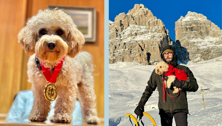 Chico il primo testimonial digitale a quattro zampe nella storia dei Giochi