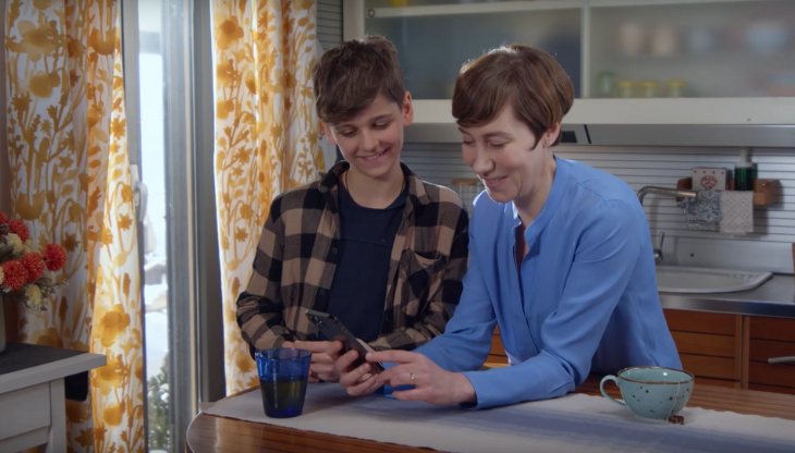 Un frame della campagna