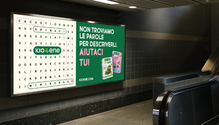 "ho perso le parole”, la nuova campagna ooh di Kioene 