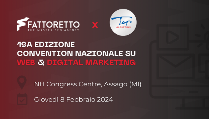 Fattoretto Agency sarà presente tra gli espositori dell’evento Top Marketing