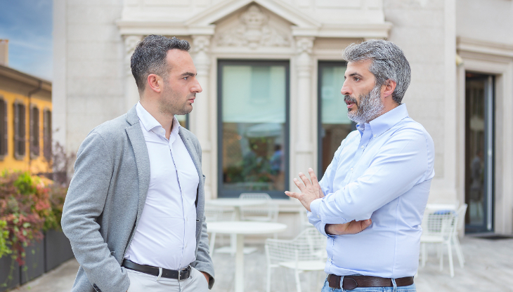 I due founder di Superfluid Team: da sinistra, Ivan Cogliati e Marco Ciccone