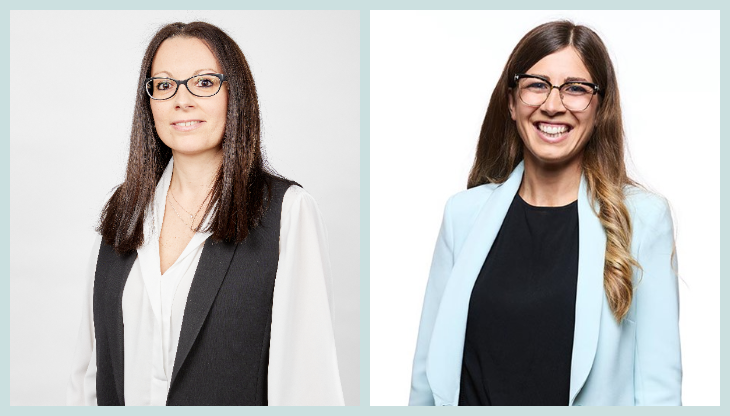 Francesca Moroni ed Angela Camarda