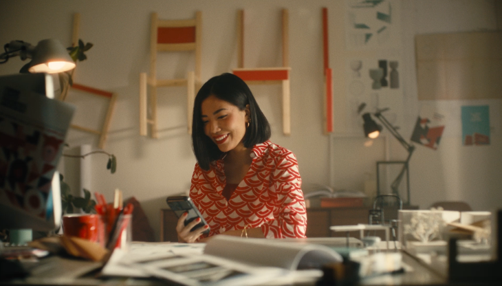 Un frame del nuovo spot dedicato all'offerta iliadbusiness