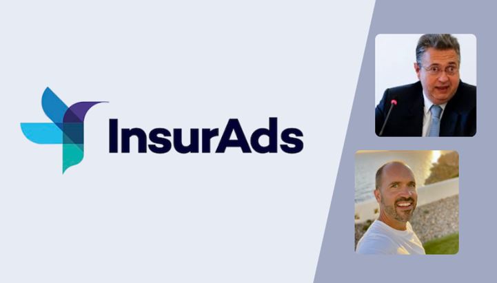 InsurAds: a destra dall'alto, i founder Rafael Mora e André Parreira