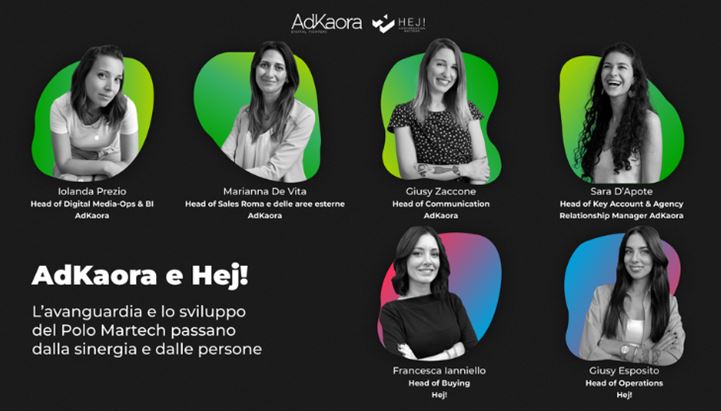 AdKaora e Hej!: la componente femminile della nuova organizzazione