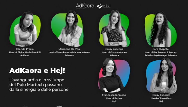 Una parte del team di AdKaora e Hej!