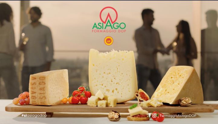 Formaggio Asiago: una immagine del nuovo spot tv