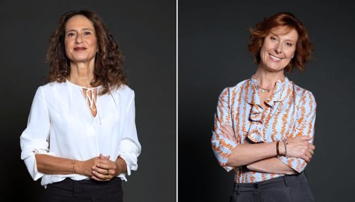 Da sinistra, Maria Laura Sisti e Federica Brunini