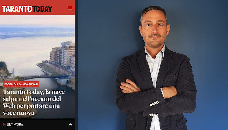CityNews lancia TarantoToday. In foto, Emiliano Liguori, Sales Director Large & Medium Enterprise