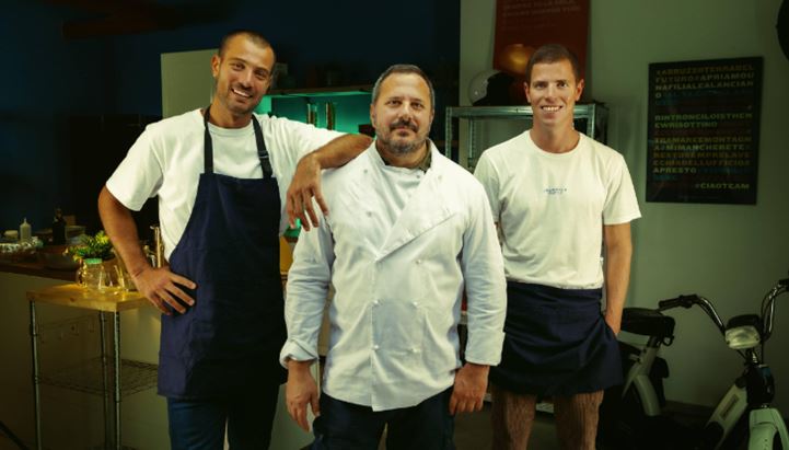 Alessandro Tartaglia, Andrea Stanich e Simone Mascagni