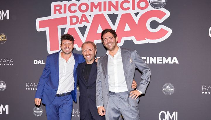 Nella foto i founder del Milanese Imbruttito: Tommaso Pozza, Marco De Crescenzio e Federico Marisio