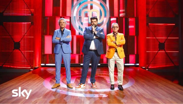 Giorgio Locatelli, Antonino Cannavacciuolo e Bruno Barbieri, i tre giurati di MasterChef Italia 2024