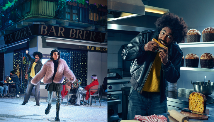 Alcune immagini della campagna "Milano Your Christmas Playground" promossa da YesMilano