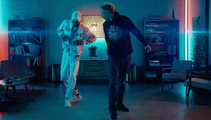 Un frame del video di fine anno di Publicis Groupe con Arthur Sadoun e Snoop Dogg