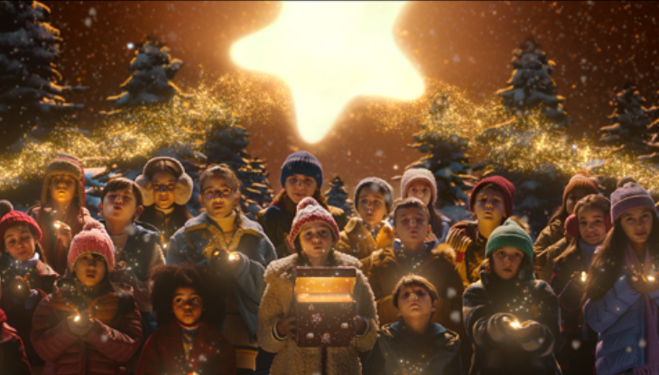 Un frame dello spot Pan Di Stelle