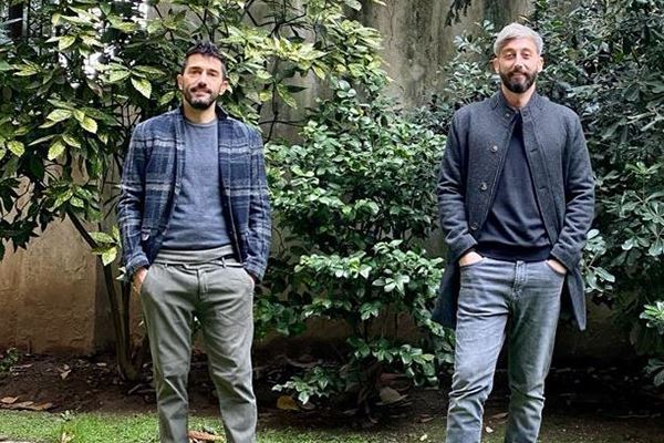 Da sinistra, Paolo De Santis e Stefano Argiolas, fondatori di Hej!