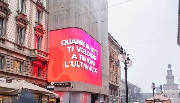 San Valentino, Urban Vision e One More Pictures firmano la campagna “Ama(ti)” 