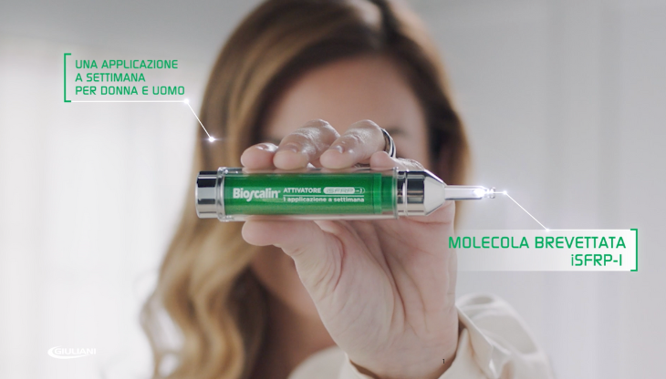 Beatrice Venzi testimonial di Bioscalin