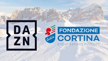 Dazn: al via la media partnership con Fondazione Cortina 