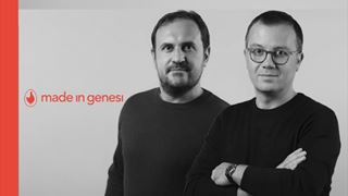 I co-founder di Made in Genesi: da sinistra, Pietro Causati e Alfredo Visca